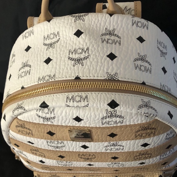 COPY - MCM Two Tone Visetos Backpack - Picture 2 of 15